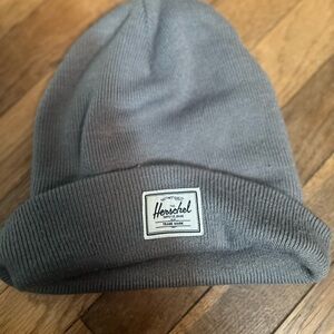 Gray beanie